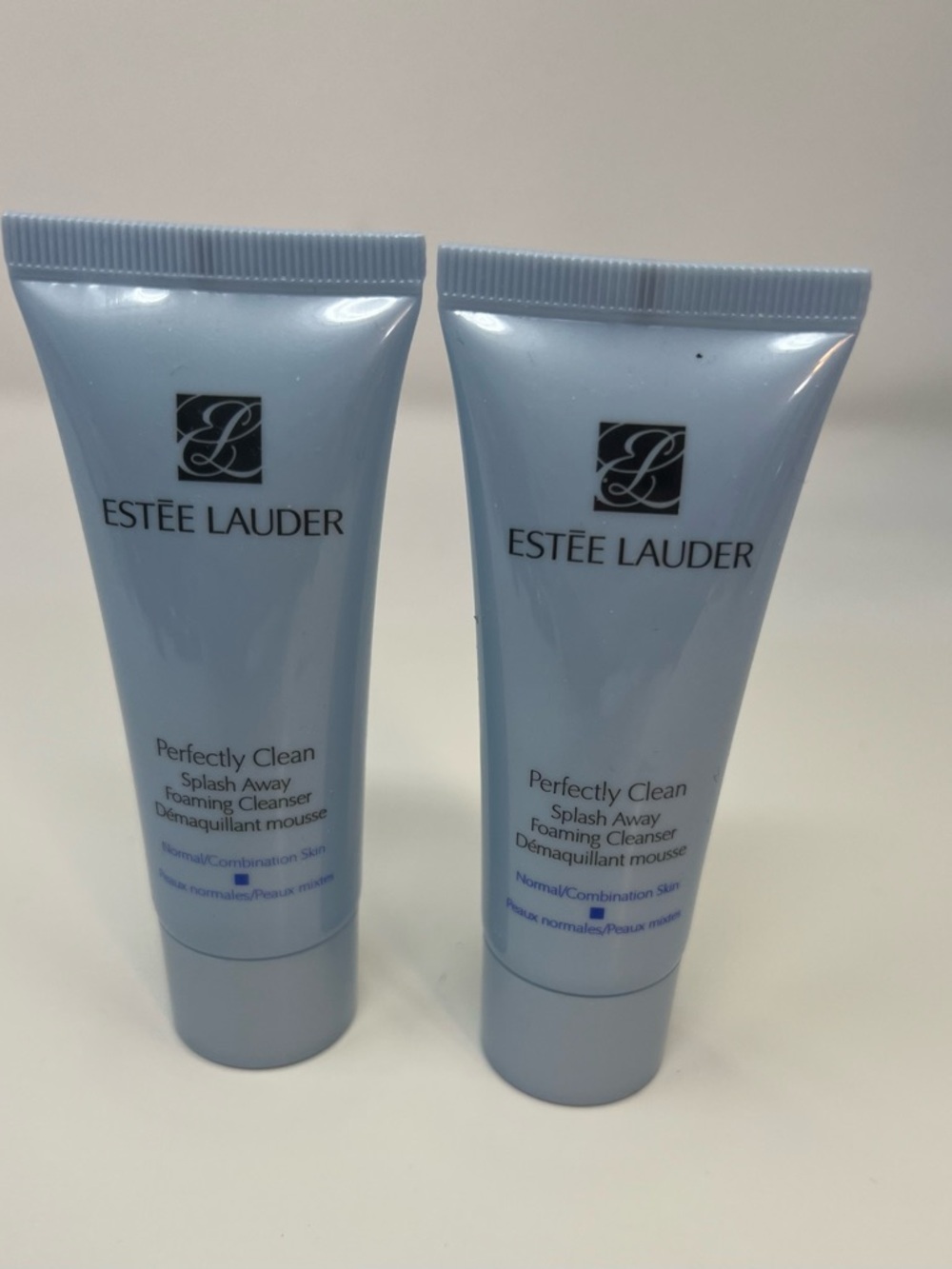 Estee Lauder Perfectly Clean Splash Away Foaming Cleanser 1.7 Fl Oz Set Of 2 New